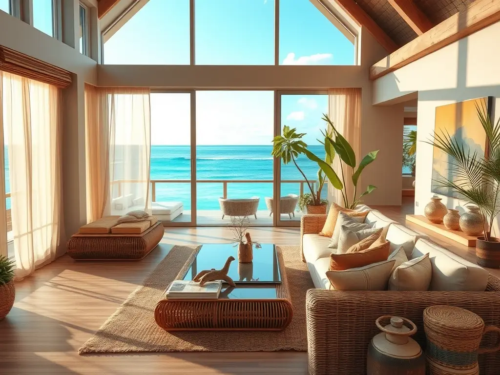 掌握海島室內設計的設計與建材知識